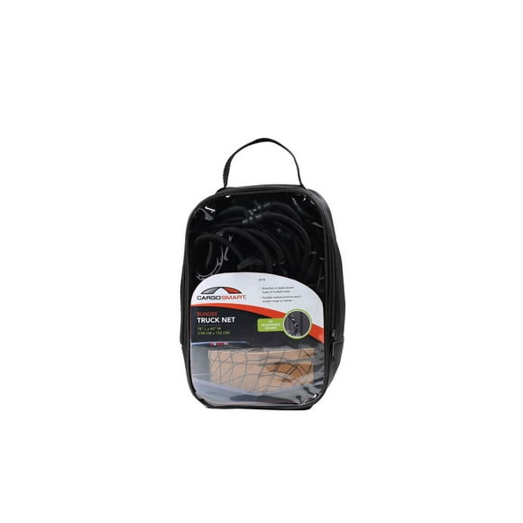Filet à bagages élastique SmartStraps de 152 cm (60 po) avec 24 crochets en plastique dans un sac de rangement