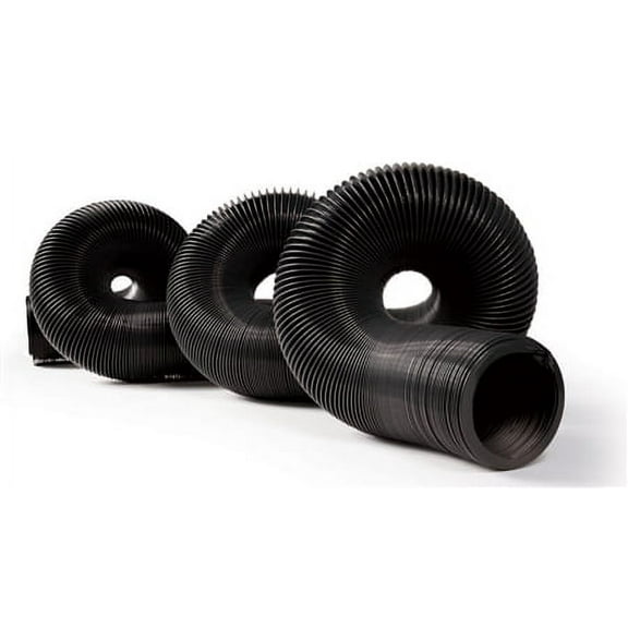 1 pack-Camco 39604 Standard Sewer Hose With Adapter - 10'