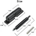 thumbnail image 6 of Safety Spring Door Closer, Door Springs to Close Door, Adjustable Closing Door Hinge, Automatic Stopper Fire Rated, to Convert Hinged Doors to Self Closing Doors - Black, 6 of 7