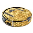 thumbnail image 2 of MightySkins Skin Compatible with Shark Ion Robot R85 Vacuum - Gold Tiles | Protective, Durable, and Unique Vinyl Decal wrap Cover | Easy to Apply, Remove, and Change Styles | Made in The USA, 2 of 4