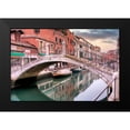 thumbnail image 2 of Blaustein, Alan 24x17 Black Modern Framed Museum Art Print Titled - Venetian Canale #17, 2 of 5