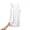 White, variant on Asxite Plus Size Womens Pajamas Loose Breathable Sleeveless Crew Neck Soft Knit Bow Print Sleep Shirt