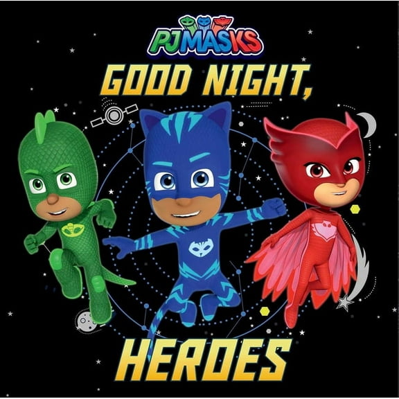 Pj Masks Good Night, Heroes, (Paperback)