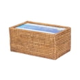 thumbnail image 3 of La Jolla Rattan Rectangular Tissue Box Cover, 3 of 11