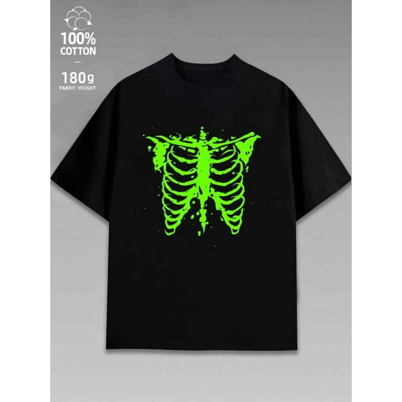 halloween graphic t shirts t shirt men's black "Ideal for Spring, Summer, Autumn, Perfect for Outdoor Activities"