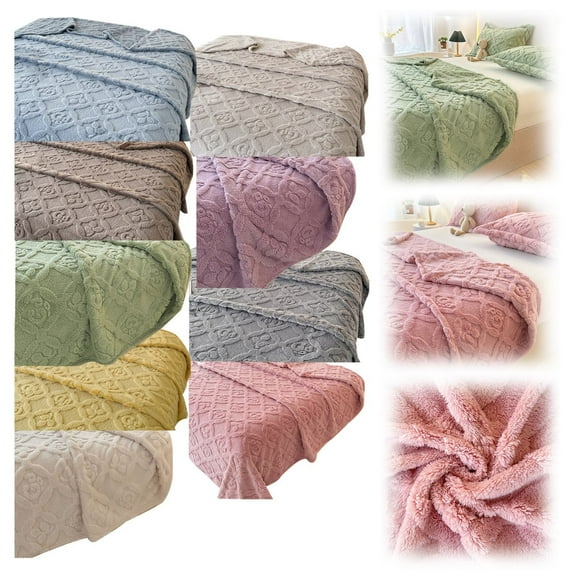 Heart Shaped Plaid Blanket Soft and Warm Blanket Suitable for Couples Mothers Fathers and Friends as Gifts Washable Lightweight Plush Blanket Suitable for Sofa Beds in All Sea