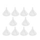 thumbnail image 3 of 10 piezas de plástico embudo de cocina aceite líquido verter embudo hogar utensilio de cocina herramienta de material de grado alimenticio embudo para cocina casera, 3 of 8