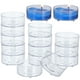 thumbnail image 1 of FELTECHELECTR 100 vasos de plástico transparente para velas: aproximadamente 15 ml, reutilizables, para hacer velas. Portavelas perfumadas con base estable. Ideal para el hogar y la iglesia., 1 of 6