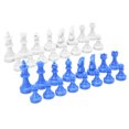 thumbnail image 3 of Filfeel King Height 49mm Plastic Chess Pieces,32PC Medieval Plastic Chess Pieces Set King Height 49mm Without Chessboard for Competition, 3 of 8