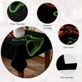 thumbnail image 5 of Game Controller Table Cloth Waterproof Tablecloths, Modern Art Gaming Handheld Black Tablecloth Dining Table Cover for Kitchen Party Tabletop Outdoor, Square Tablecloth 60x60 Inch, 5 of 9
