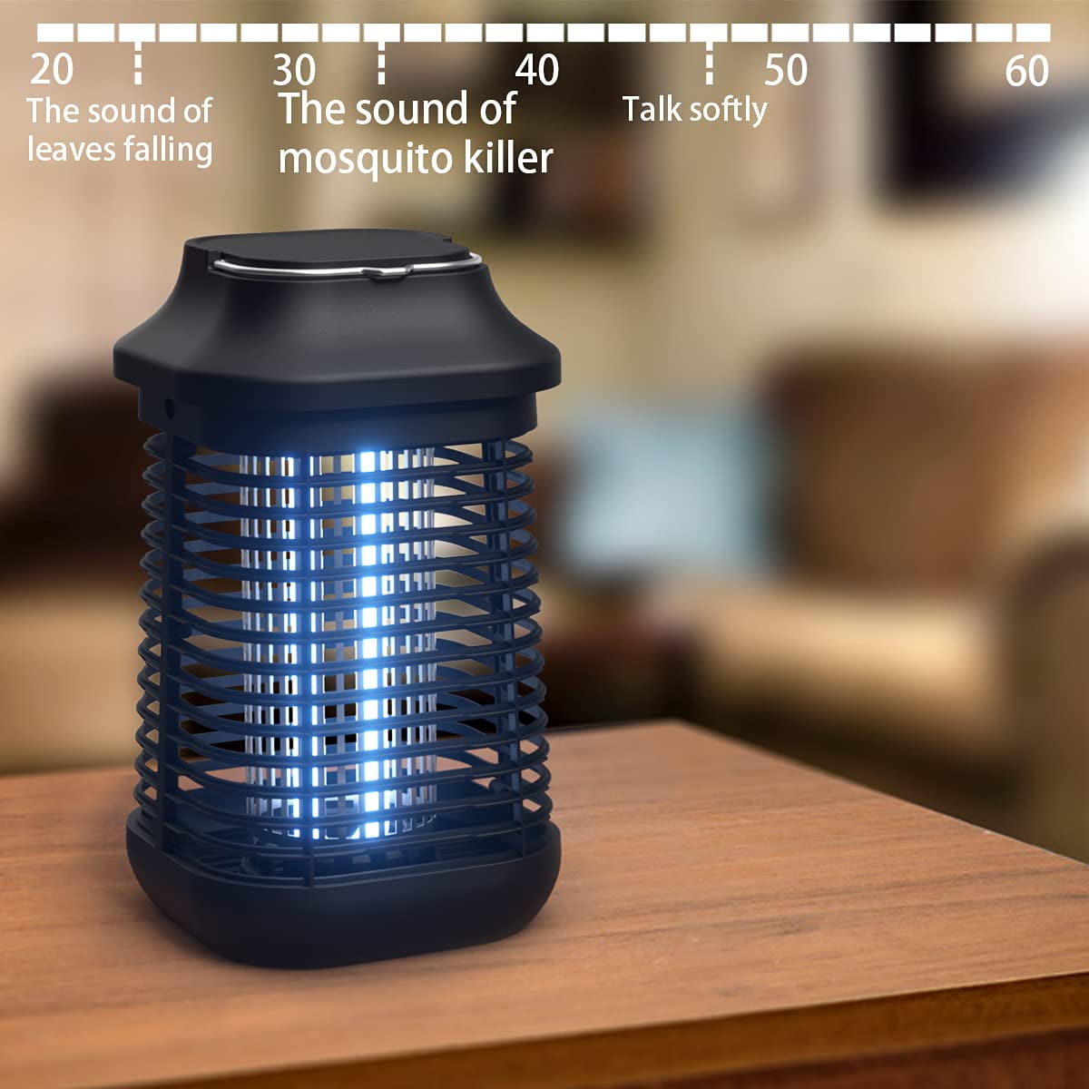 Zapper Outdoor/indoor Mosquito 4200v High-powered Waterproof Electronic Flying 15w Uva Lamp Bulb Fly Traps Patio Killer For Home Kitchen  Backyard