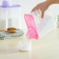 thumbnail image 4 of relayinert Washing Powder Containers Clear Laundry Powder Storage Box for Closet Cabinet 3L Pink, 4 of 9