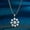 Silver, variant on Phases Pendant in Sun Necklace Moon Phases in Sun Charm Stainless Steel