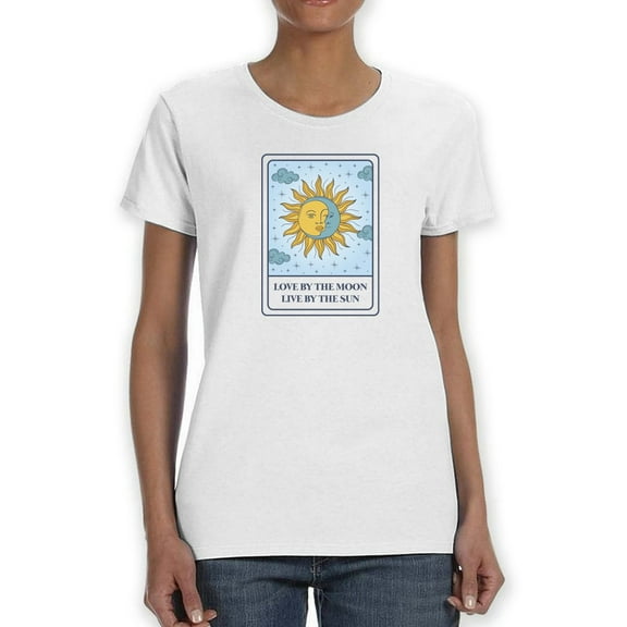 By The Sun And By The Moon T-Shirt Women -Smartprints Designs, Female Medium