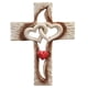 thumbnail image 1 of Cruz tallada, decoración de pared cruzada, cruz de amor de resina, cruz de amor nunca separa, gran regalo cristiano, regalo de arte de pared, 6,88 × 5,23 pulgadas, 1 of 5