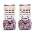 thumbnail image 2 of Hermann the German Blackberry Hard Candy 5.29 oz. X 2 with Bonus Vintage Design Metallic Bag Clip (3-Pc Set), 2 of 8