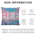 thumbnail image 5 of Summer Beach Pillow Covers, Life is Better in Reversible in Throw Pillow Cover, Ocean Decorations for Home Farmhouse Sofa Couch Bed Indoor Outdoor, Set of, 5 of 5