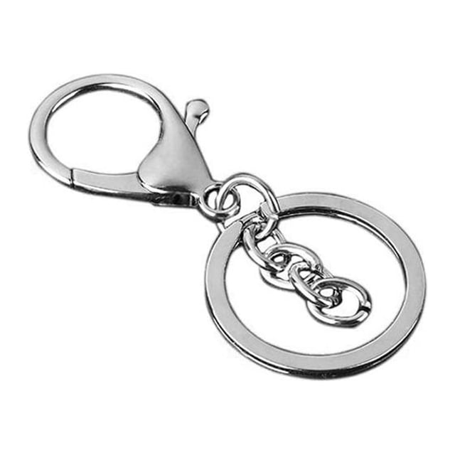 Enqiretly Key Chain Ring Metal Door Keychain Holder Hanging Buckle Travel School Work Backpack Handbag Bag Keyring Woman Man