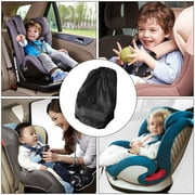 Fixdono Car Seat Travel Bag, Easy Carry Durable Seat Gate Check Bag, Carseat Travel Cover, Water Dirt Tear Resistant, Black, 1 Pack