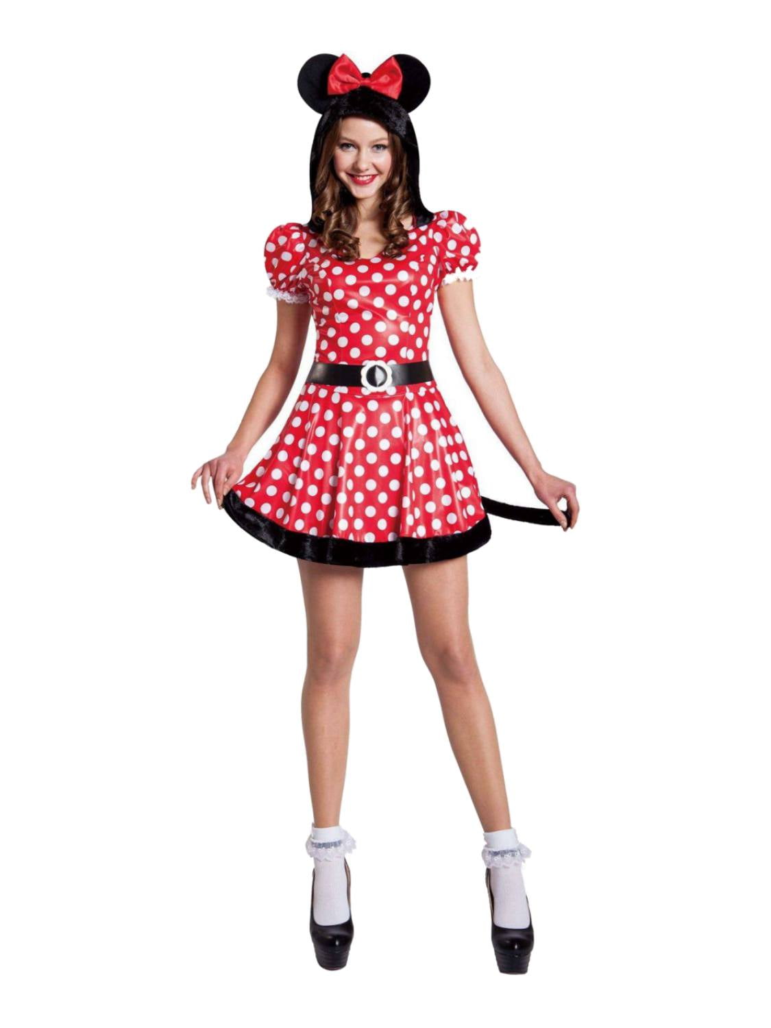 Sassy Mouse Minnie Dress Womens Costume