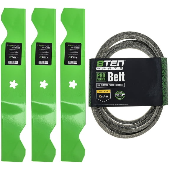 Deck Kit Blade Belt for AYP Husqvarna YTH2454 LGT2654 187254 196103 54 inch MK1007801