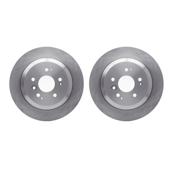 Dynamic Friction Company Rear Brake Rotors 6002-59061