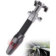 thumbnail image 1 of Steering Wheel Lock with Alarm, 120dB, Steering Lock, Wheel Lock, Crook Locks for Cars, Car Lock Anti-Theft Device, Heavy Duty, 1 of 5