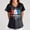 Black, variant on Women's "250" Smoke Trail Number V-Neck Tee with Jet Plane Flyover Graphic and "Years 1776 Star 2026" Text, Dual Front Pockets for Practical Style Black XXXXXL