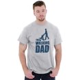 thumbnail image 2 of Walking Dad Nerdy Zombie Movie Lover Men's Graphic T Shirt Tees Brisco Brands L, 2 of 2