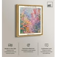 thumbnail image 2 of La Vie en Fleurs Canvas Monet Inspired Poster by Art Remedy, Gold Frame, 24" x 30", 2 of 7