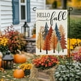 thumbnail image 6 of Fall Trees Garden Flag 12x18 Inch Double Sided Small Burlap Autumn Seasonal Holiday Decoration for Outside Yard CF1839-12, 6 of 6