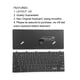 thumbnail image 3 of Sidaley Teclados Equipo de escritura Aparato de entrada de PC Componentes de computadora Reemplazo de pieza de notebook para Chromebook Cuadernos de escritura y cuadernos de bocetos, 3 of 5