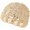 A-beige, variant on Women’s Sequin Crochet Hat Summer Beanie Handmade Bohot Skull Cap Sparkly Knit Hat for Party Travel Daily Wear