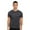 Dark Grey, variant on JanJean Men's Athletic Short Sleeves T-Shirt Quick Dry Performance Tee Shirt Gym Yoga Workout Tops Dark Grey 5XL