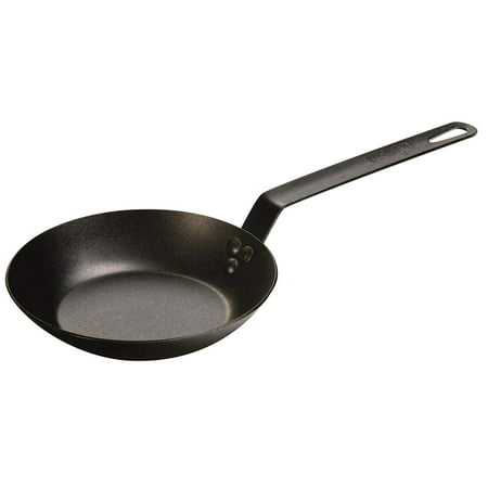 CRS8 Carbon Steel Skillet, Pre-Seasoned, 8-inch, Takes high heat for best browning/searing By