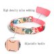 thumbnail image 3 of El nudo suave del plomo del collar del perro y del gato imprimió el collar de perro ajustable a cuadros del collar de perro de la muchacha, 3 of 5