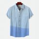thumbnail image 3 of Camisas a rayas para hombre Camisas duraderas y frescas Camisas de vestir para hombre Camisas clásicas de color liso Ropa de diseñador de moda asequible para hombre Ropa formal, 3 of 5