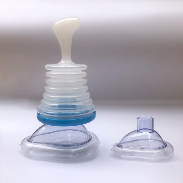 Entrenador respiratorio Máscara de rescate de emergencia por asfixia Dispositivo de corazón-pulmón artificial Dispositivo de emergencia por asfixia