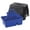 Blue, variant on HeSLehs Stable Storage Box and Stool DuraTote Stool and Tote Box with Carrying Handle (Blue) (Item No. DTSSBLUE)