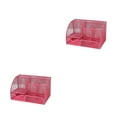 thumbnail image 3 of Dalazy Unisexe Solution de Stockage Stationnaire Fournit Commodément Propre et Accessible Rose Rouge 480g 2Set, 3 of 6