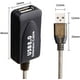 USB 2.0 Type un Mâle à un Câble d'Extension de Répéteur Actif Femelle Haute Vitesse 480 Mbps (30FT-10M) – image 2 sur 5