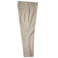 thumbnail image 2 of Spring Notion Boys' Flat Front Dress Pants Tan, 2 of 5