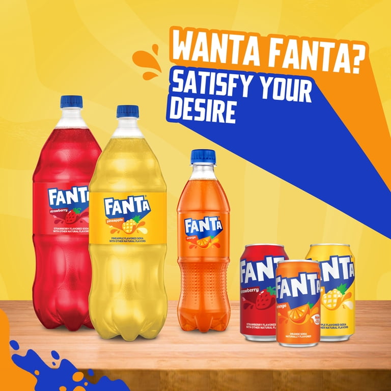 Fanta Pineapple Soda, 12 fl oz Cans, 12 Pack photo 8