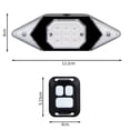 thumbnail image 2 of CHOK Rechargeable LED Rear Bicycle Light with Remote, 2 of 16