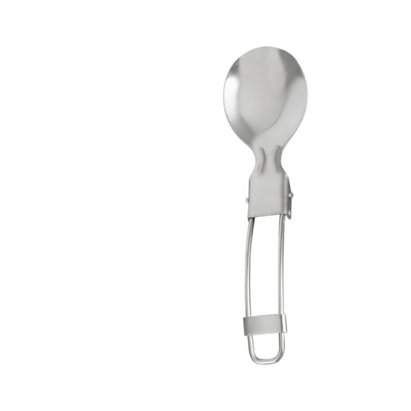 Stainless Steel Utensils Set, 304 Stainless Steel Folding Tableware Set Folding Spoon Outdoor Picnic Portable Folding Salad Spoon Fork