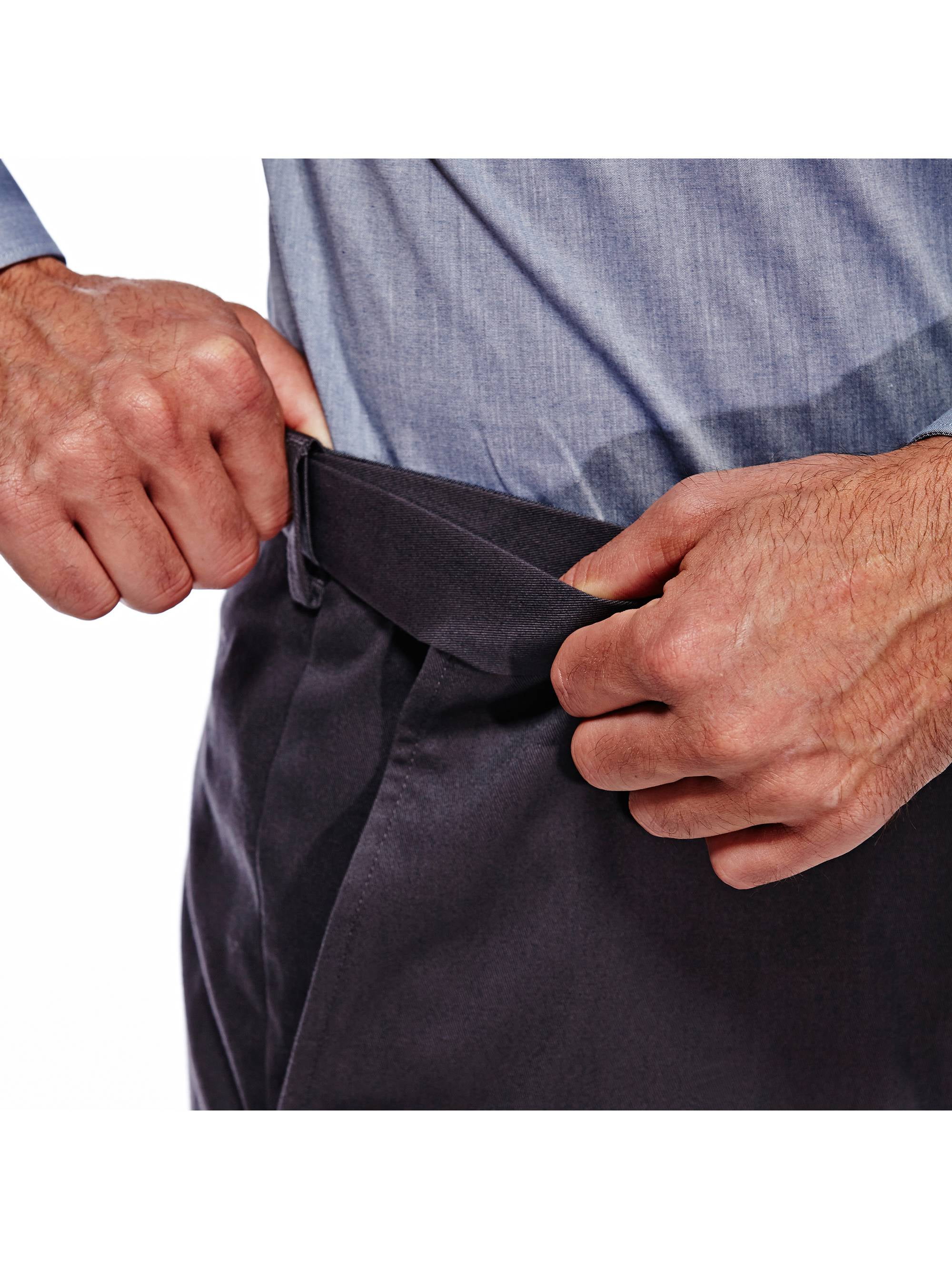 haggar clothing classic fit premium no iron khaki