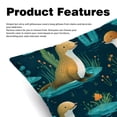thumbnail image 2 of Platypus Decorative Pillows Covers Set of 2 - Unique Patterns, 16x16, 18x18, 20x20 Inches - Throw Pillow Covers for Home Decor, Bedroom, Living Room for Various Occasions, 2 of 6