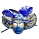 thumbnail image 3 of Máscara de Yuyangstore disfraz de Halloween azul, 3 of 8