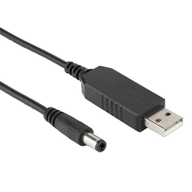 Ligne d'Appoint, Ligne d'Alimentation, Plug And Play USB vers 5.5MM X 2.1MM pour Appareils Photo de 5V à 12V