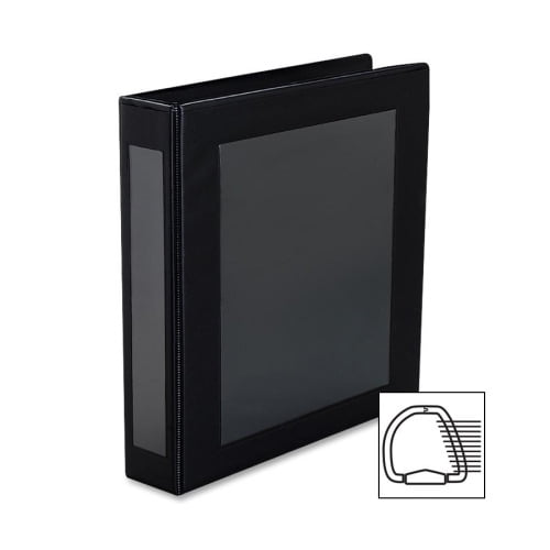 Avery Heavy-Duty Framed View 3-Ring Binder, 1.5' EZD Rings, Black 1 1/2' Binder Capacity - Letter - 8 1/2' x 11' Sheet Size - 400 Sheet Capacity - 3 x D-Ring Fastener(s) - 2 Internal Pocket(s)